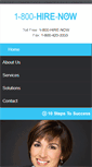 Mobile Screenshot of hirenow.com
